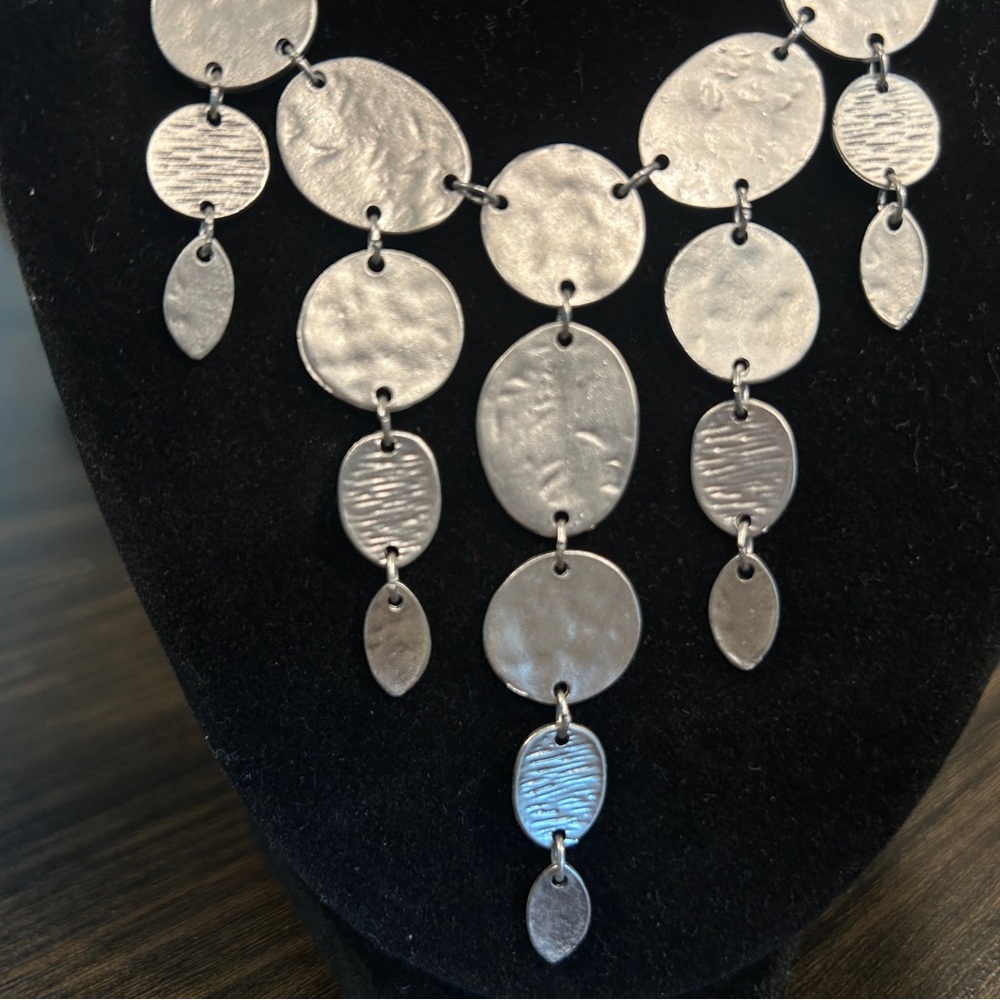 Silver Statement Necklace